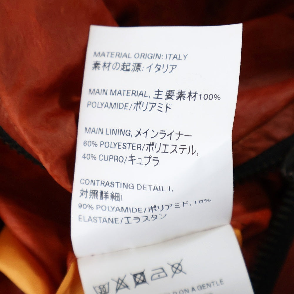 OUR LEGACY(アワーレガシー) 23SS LUFT JACKET ルフト ドローコード ジップアップナイロンジャケット オレンジ M2231LE