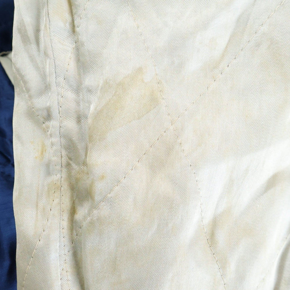 VINTAGE(ヴィンテージ) 50S ヴィンテージ 虎 鷹 リバーシブル スカジャン スーベニアジャケット ブルー/レッド