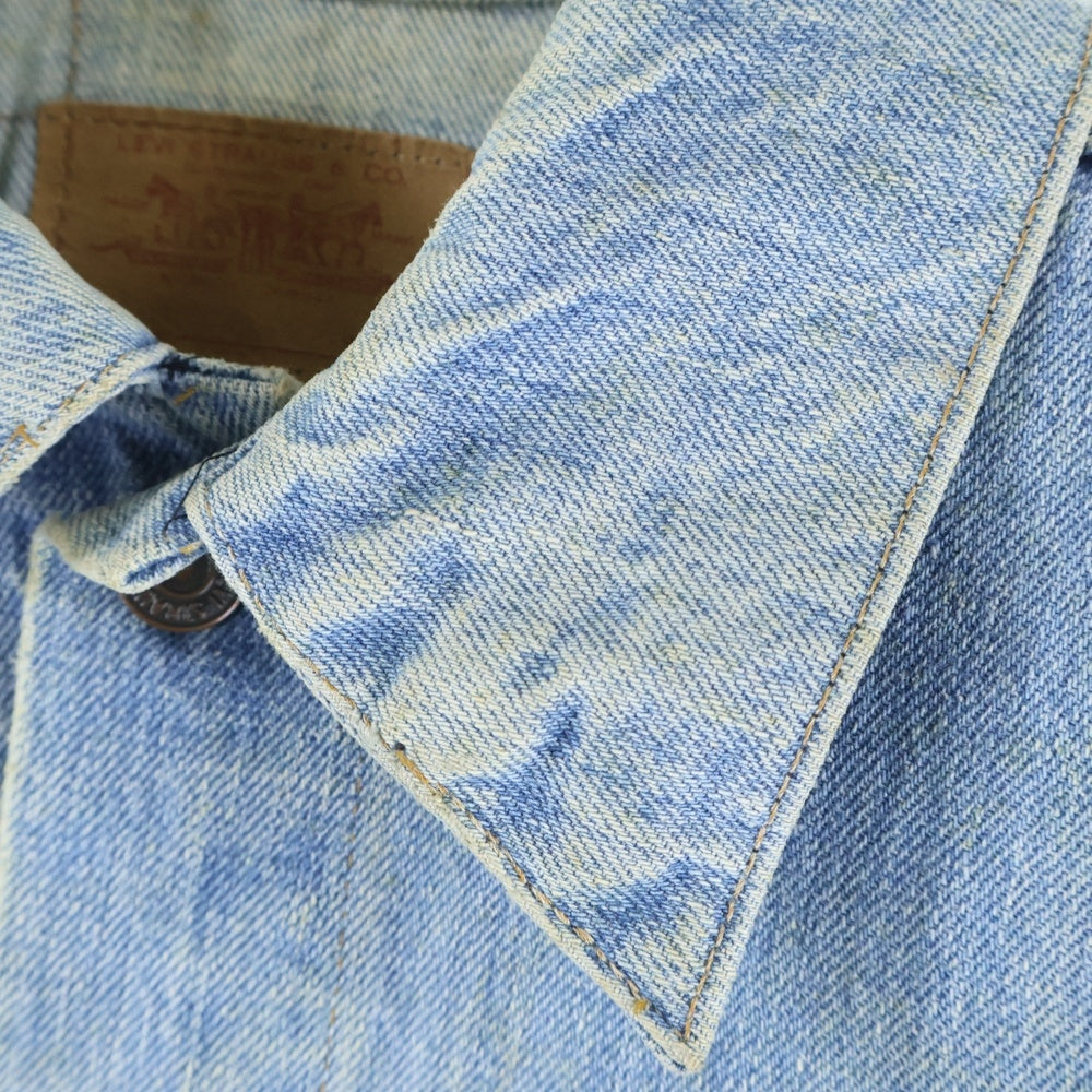 Levi's(リーバイス) 70S VINTAGE 4TH Denim Jacket ヴィンテージ フォース ボタン裏529 ブランクタブ デニムジャケット インディゴ 70505-0217