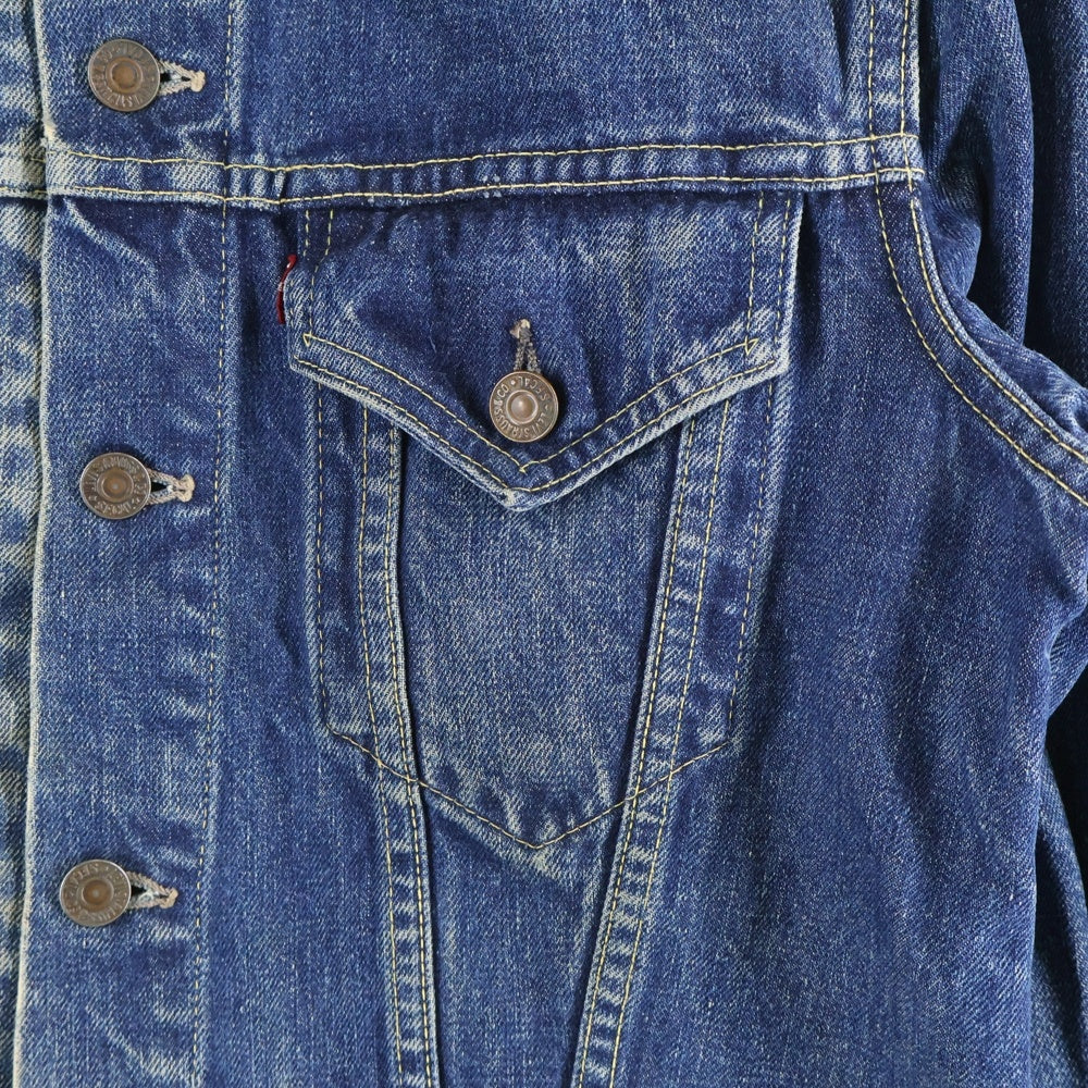 Levi's(リーバイス) 60S VINTAGE 557XX Denim Jacket ヴィンテージ ボタン裏D 両面BIGE 均等V デニムジャケット インディゴ