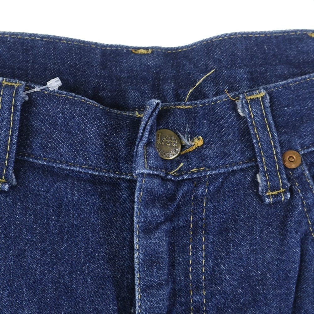 LEE(リー) 70S VINTAGE ヴィンテージ リベット大文字刻印 42タロンジップ デニムパンツ インディゴ 200-0041