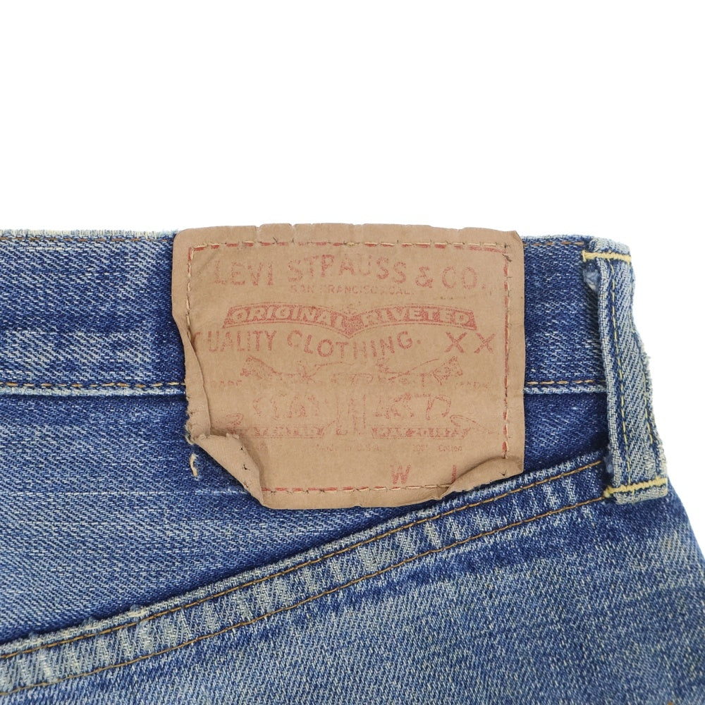 Levi's(リーバイス) 60S VINTAGE 501 BIG E 後期 移行期 ボタン裏8 平行ステッチ ボタンフライ ヴィンテージ デニムパンツ インディゴ