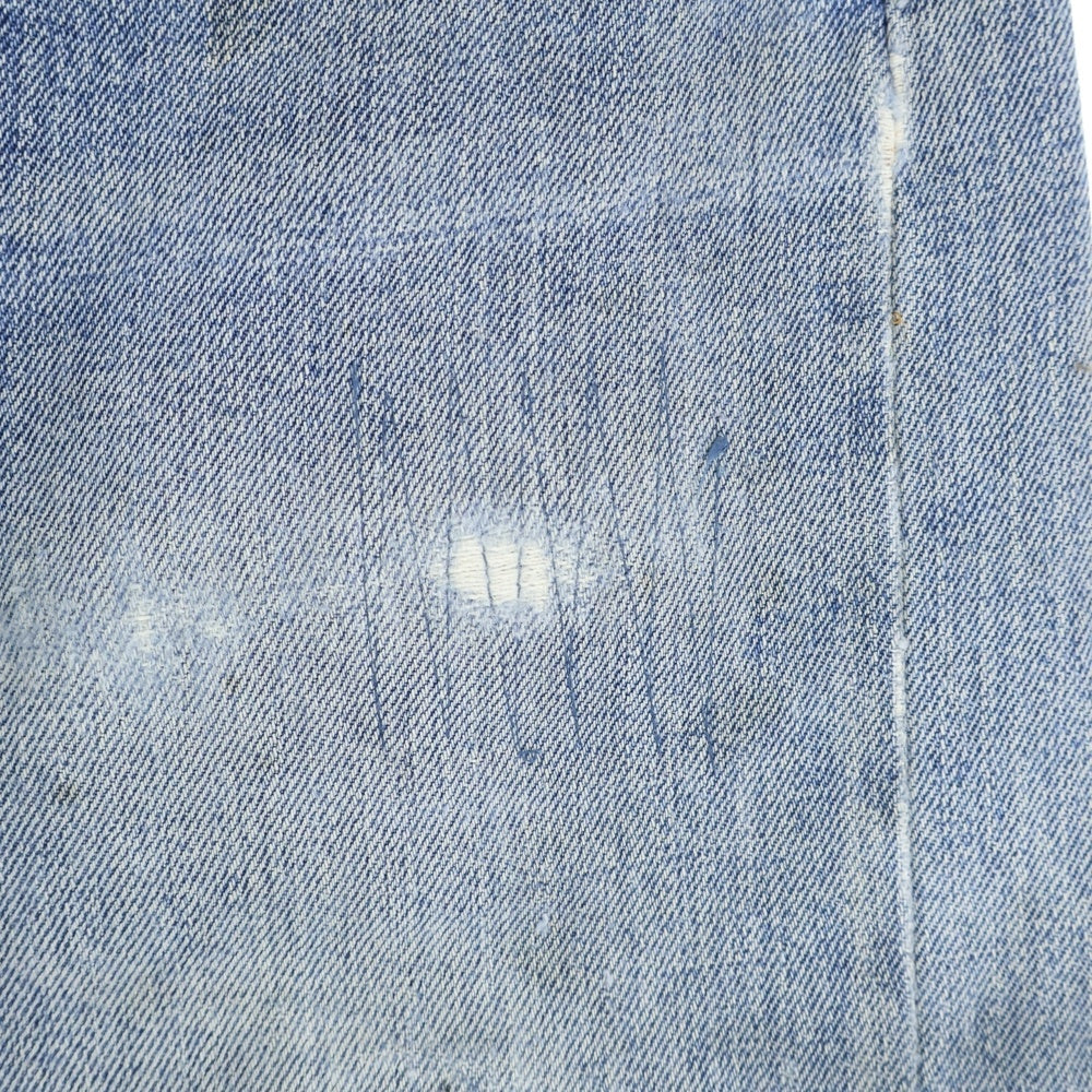 Levi's(リーバイス) 70S VINTAGE 501 66前期 ボタン裏6 両面スモールe 平行ステッチ ボタンフライ デニムパンツ インディゴ