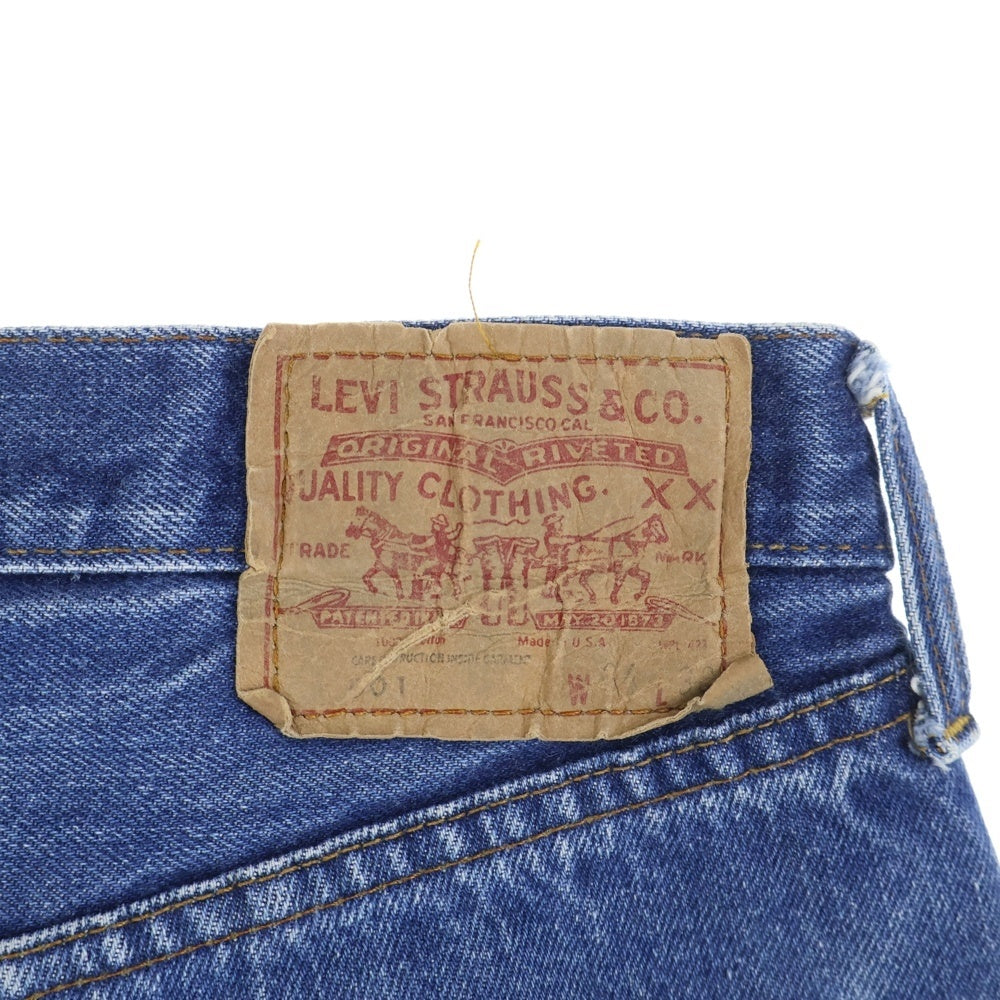 Levi's(リーバイス) 80S VINTAGE 501 ボタン裏524 スモールe デニムパンツ インディゴ