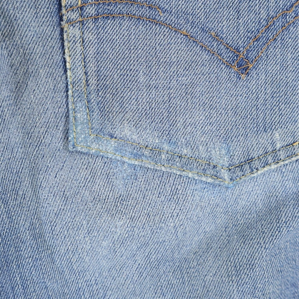 Levi's(リーバイス) 60-70S VINTAGE 501 BIG E後期 ボタン裏4 足長R 並行ステッチ 紙パッチ ボタンフライデニムパンツ インディゴ