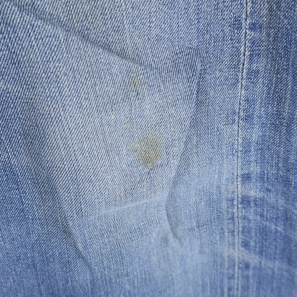Levi's(リーバイス) 60-70S VINTAGE 501 BIG E後期 ボタン裏4 足長R 並行ステッチ 紙パッチ ボタンフライデニムパンツ インディゴ