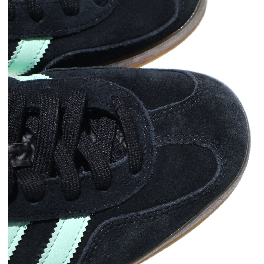 adidas(アディダス) GAZELLE INDOOR CORE BLACK CLEAR MINT GUM ガゼル スウェードレザー ローカットスニーカー ブラック US9/27cm JR7112