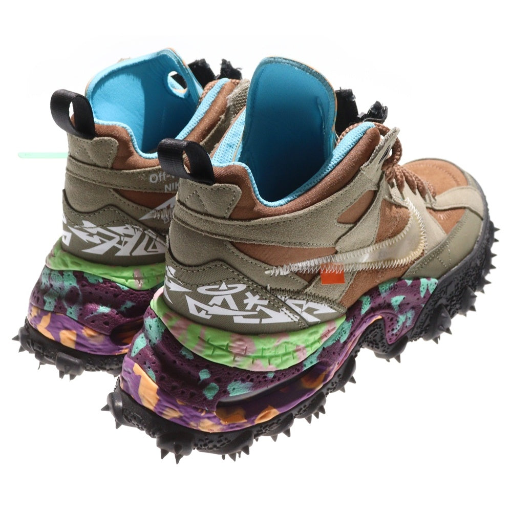 NIKE(ナイキ) ×OFF-WHITE AIR TERRA FORMA MATTE OLIVE オフホワイト エアテラフォーマ ハイカットスニーカー マルチ US8.5/26.5cm DQ1615-200
