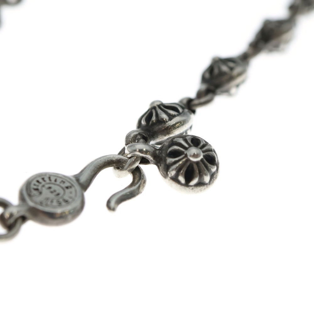 CHROME HEARTS(クロムハーツ) #1 CRSBL CHN SML CH CRS クロスボールチェーン スモールCHクロス ネックレス シルバー BCA193