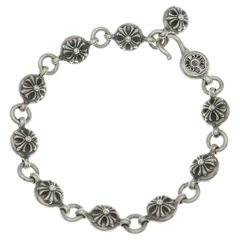 CHROME HEARTS(クロムハーツ) NO2 BALL #2クロスボールブレスレット シルバー BCA176