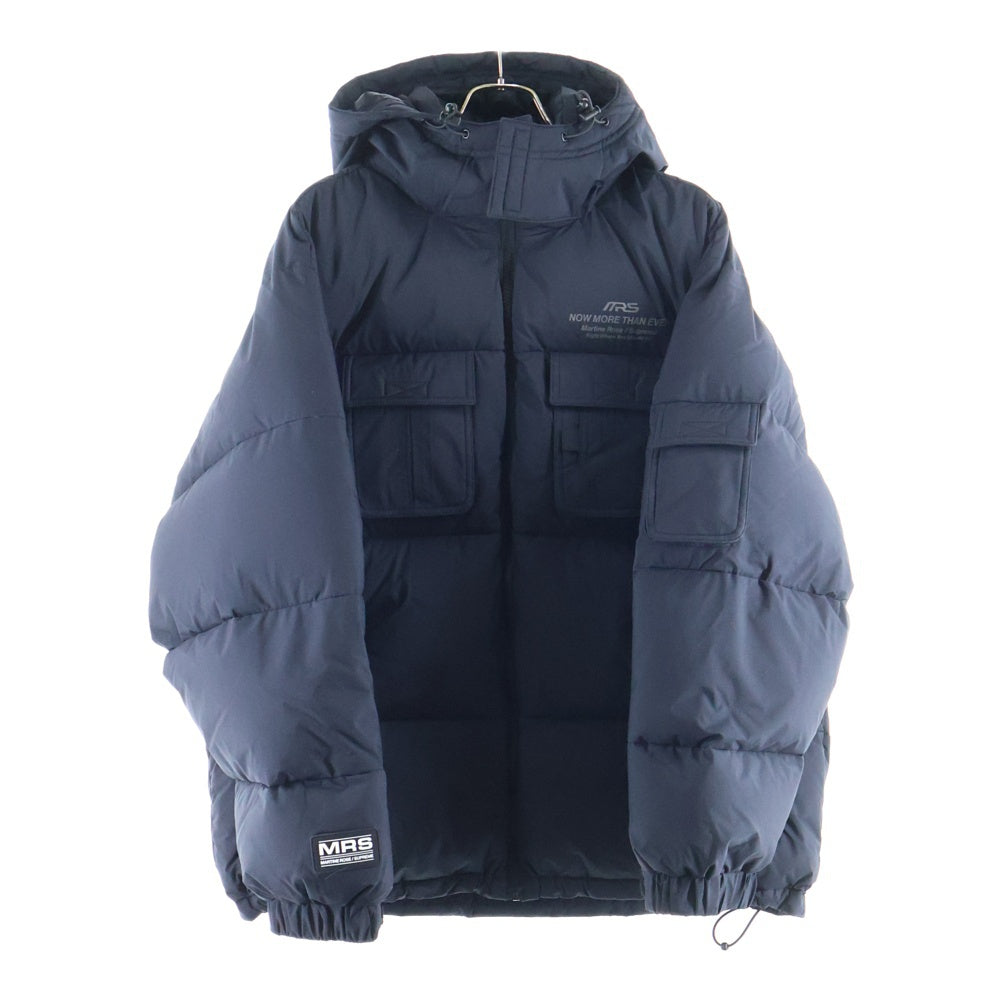 SUPREME(シュプリーム) 24AW ×Martine Rose Down Puffer Jacket マーティンローズ ジップアップ ダウン パファージャケット ブラック