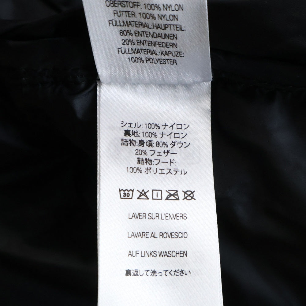 SUPREME(シュプリーム) 24AW ×Martine Rose Down Puffer Jacket マーティンローズ ジップアップ ダウン パファージャケット ブラック