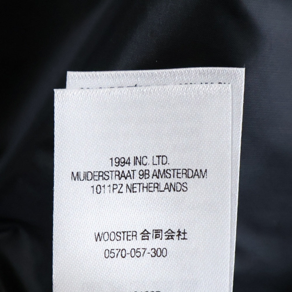 SUPREME(シュプリーム) 24AW ×Martine Rose Down Puffer Jacket マーティンローズ ジップアップ ダウン パファージャケット ブラック