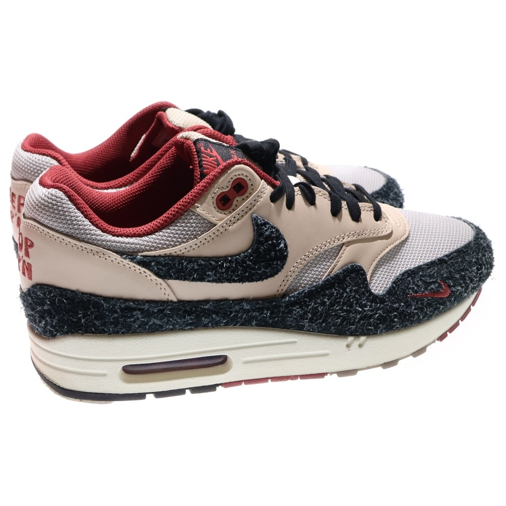 NIKE(ナイキ) AIR MAX 1 PRM PEARL エアマックス パール ローカットスニーカー ベージュ/ブラック US9.5/27.5cm FD5743-200