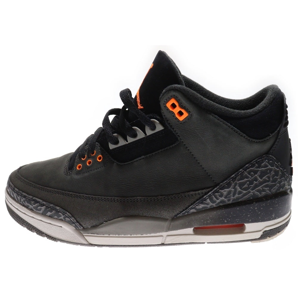NIKE(ナイキ) AIR JORDAN 3 RETRO FEAR エアジョーダン3 レトロ フィアー ハイカットスニーカー ブラック US9.5/27.5cm CT8532-080