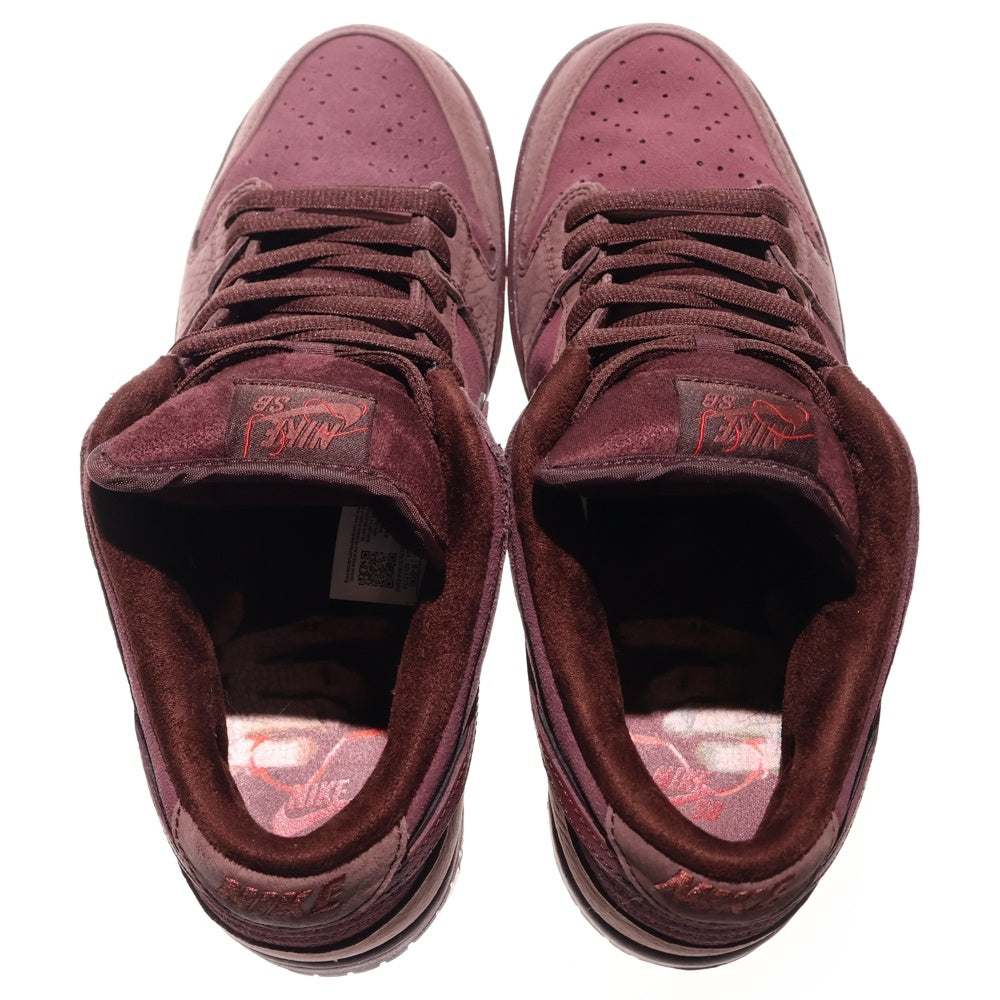 NIKE SB(ナイキエスビー) DUNK LOW PRM ダンク プレミアム シティ オブ ラブ ローカットスニーカー バーガンディ US10/28cm FN0619-600
