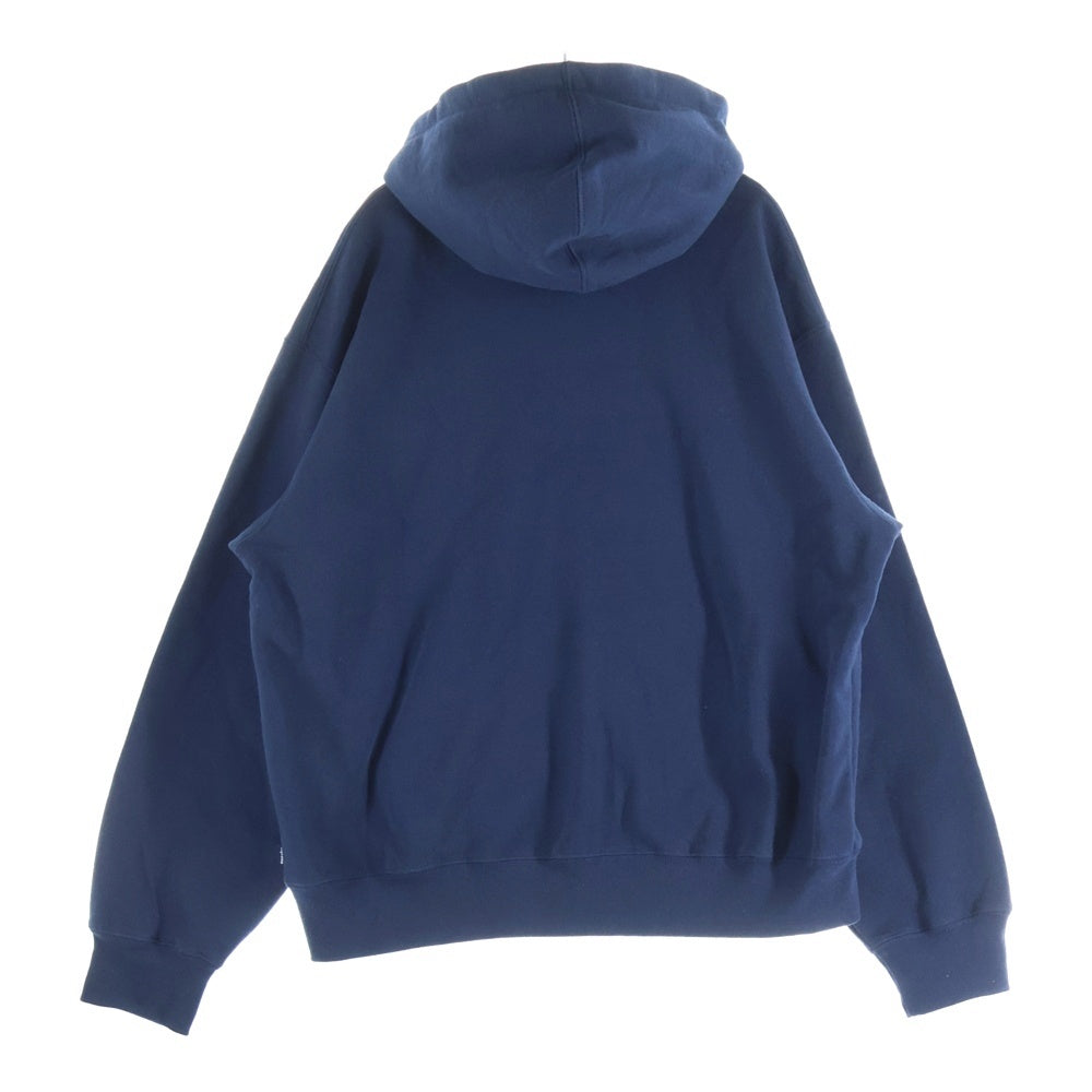 SUPREME(シュプリーム) 24AW Small Box Zip Up Hooded Sweatshirt スモール ボックスロゴ ジップアップ スウェット パーカー ネイビー