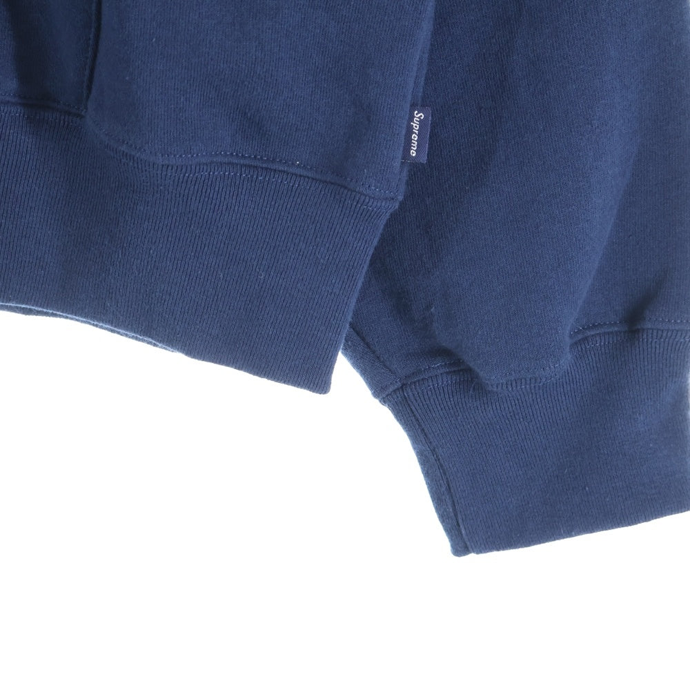 SUPREME(シュプリーム) 24AW Small Box Zip Up Hooded Sweatshirt スモール ボックスロゴ ジップアップ スウェット パーカー ネイビー