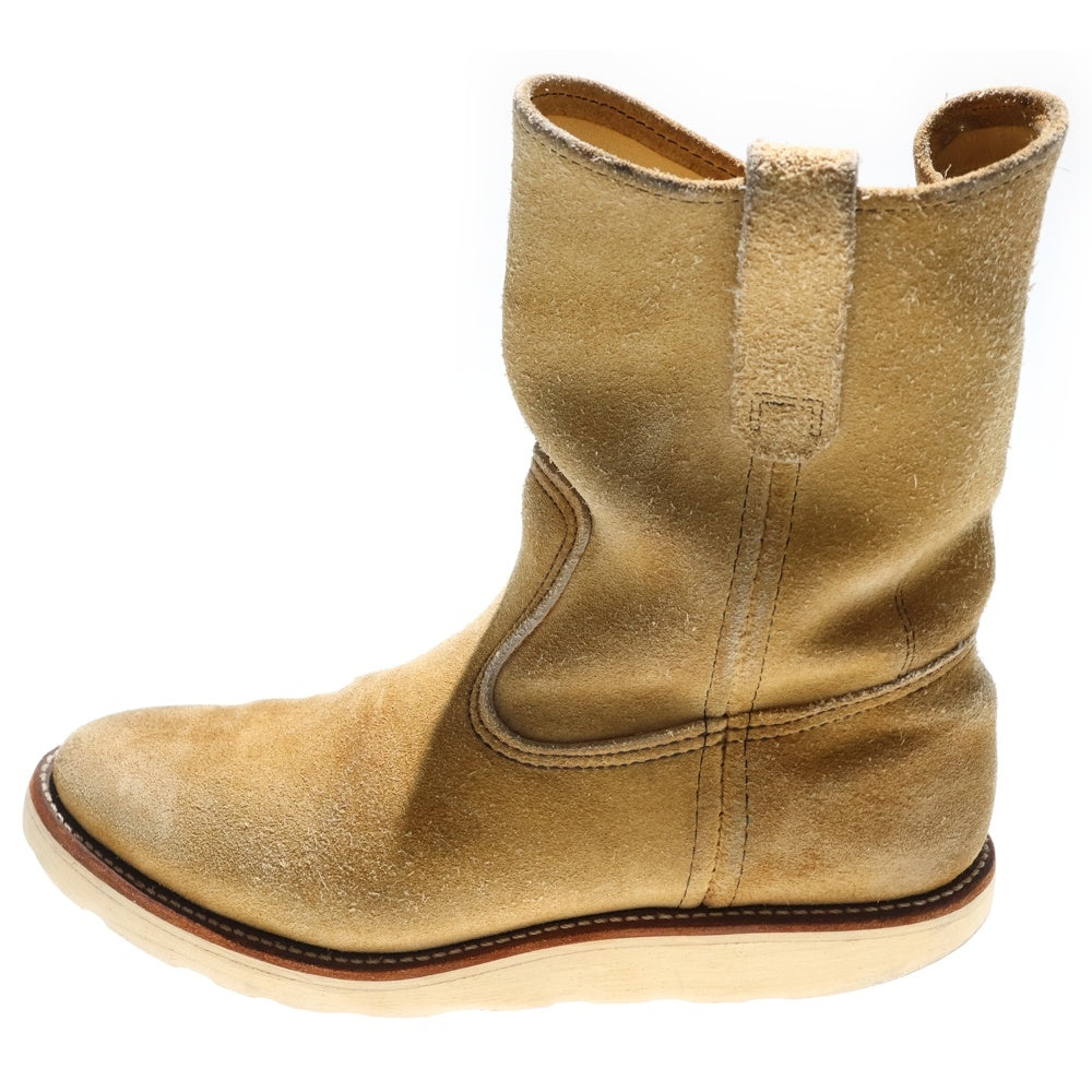 RED WING(レッド ウイング) 8168 PECOS BOOTS ぺコス スエード ワークブーツ ベージュ