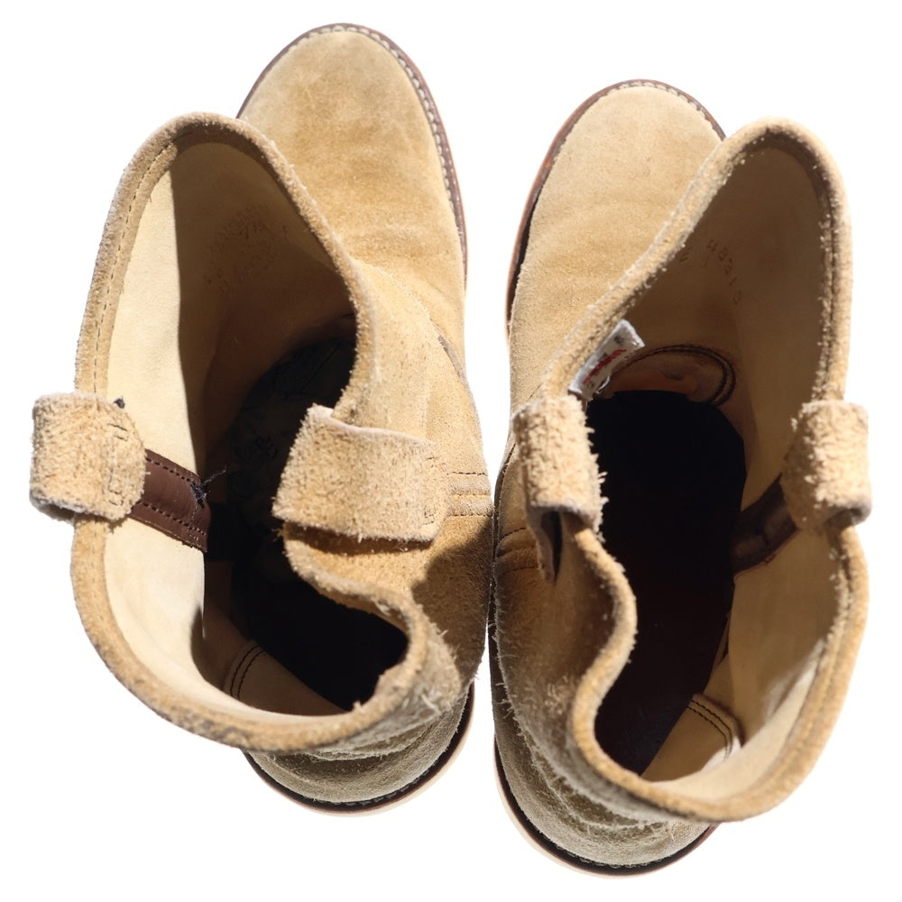 RED WING(レッド ウイング) 8168 PECOS BOOTS ぺコス スエード ワークブーツ ベージュ