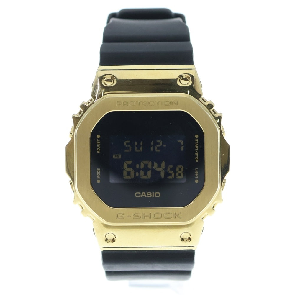 CASIO(カシオ) G-SHOCK ジーショック メタルカバードシリーズ デジタル 腕時計ブラック/ゴールド GM5600UG