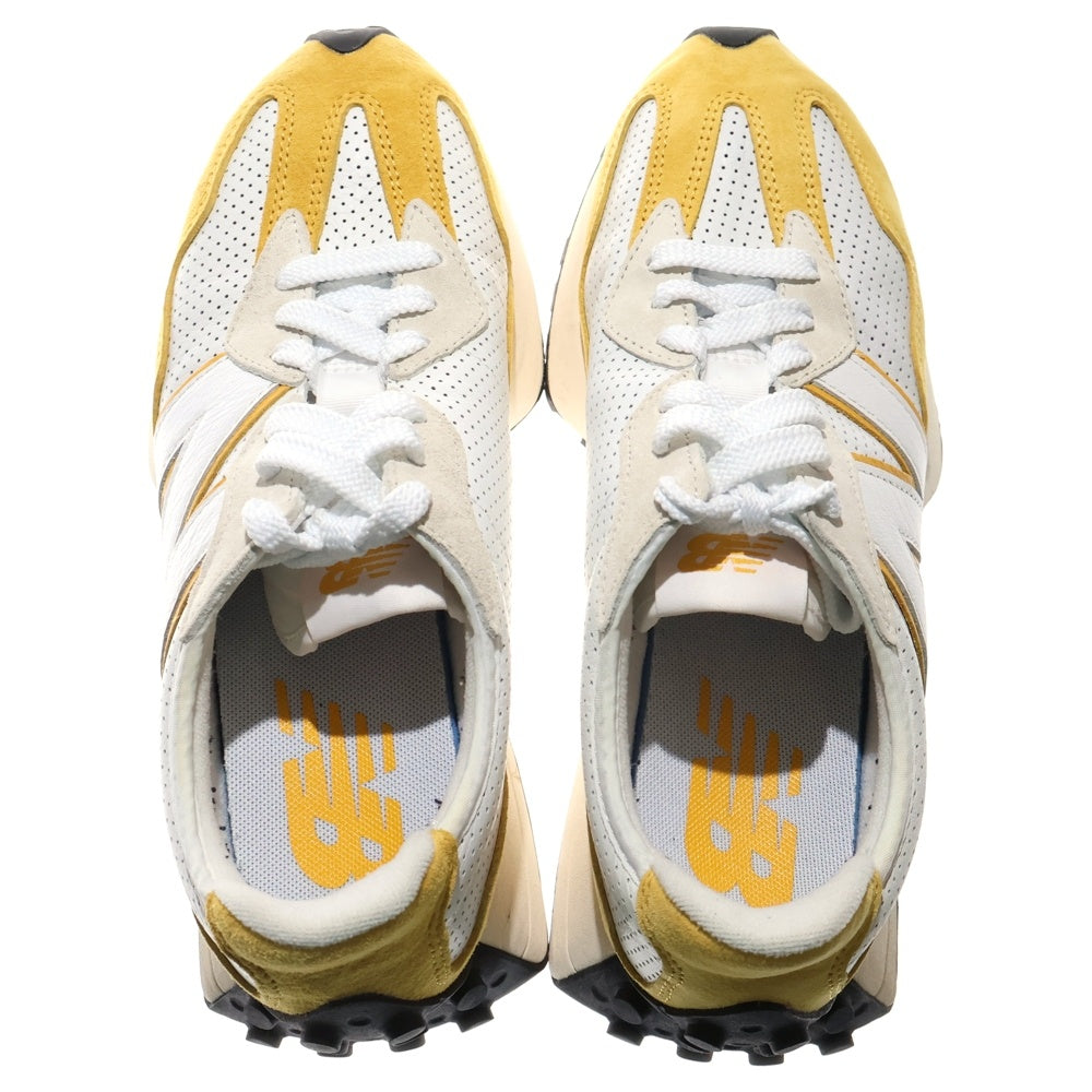 New Balance(ニューバランス) MS327PG プライマリーパック ローカット ホワイト/イエロー US8.5/26.5cm
