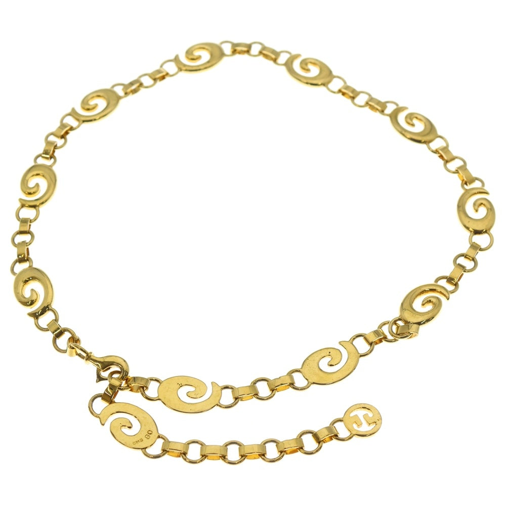 GUCCI(グッチ) インターロッキングG チェーンベルト ネックレス ゴールド