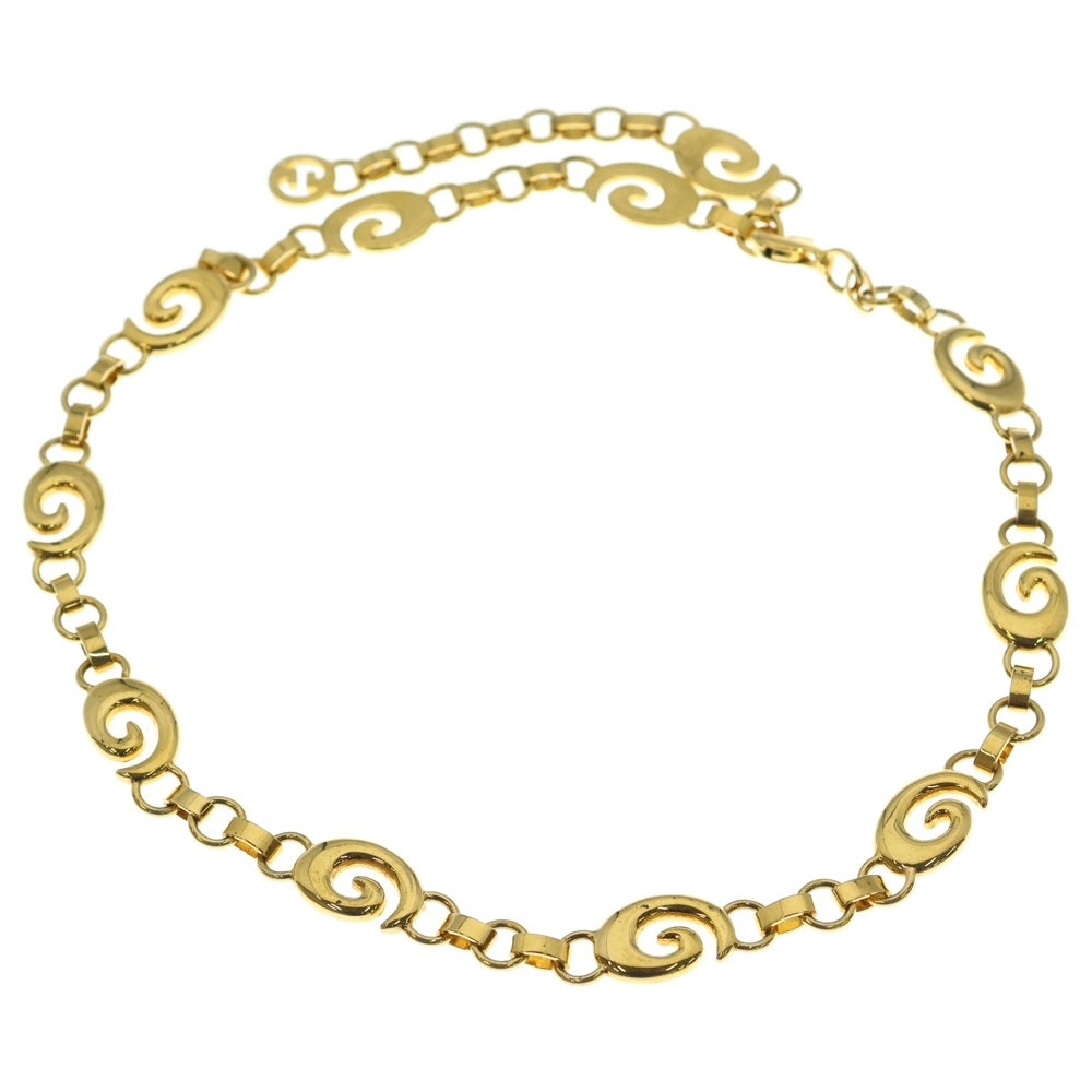 GUCCI(グッチ) インターロッキングG チェーンベルト ネックレス ゴールド