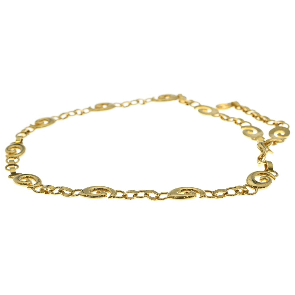 GUCCI(グッチ) インターロッキングG チェーンベルト ネックレス ゴールド