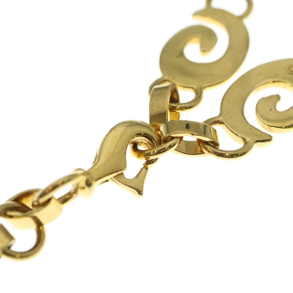 GUCCI(グッチ) インターロッキングG チェーンベルト ネックレス ゴールド