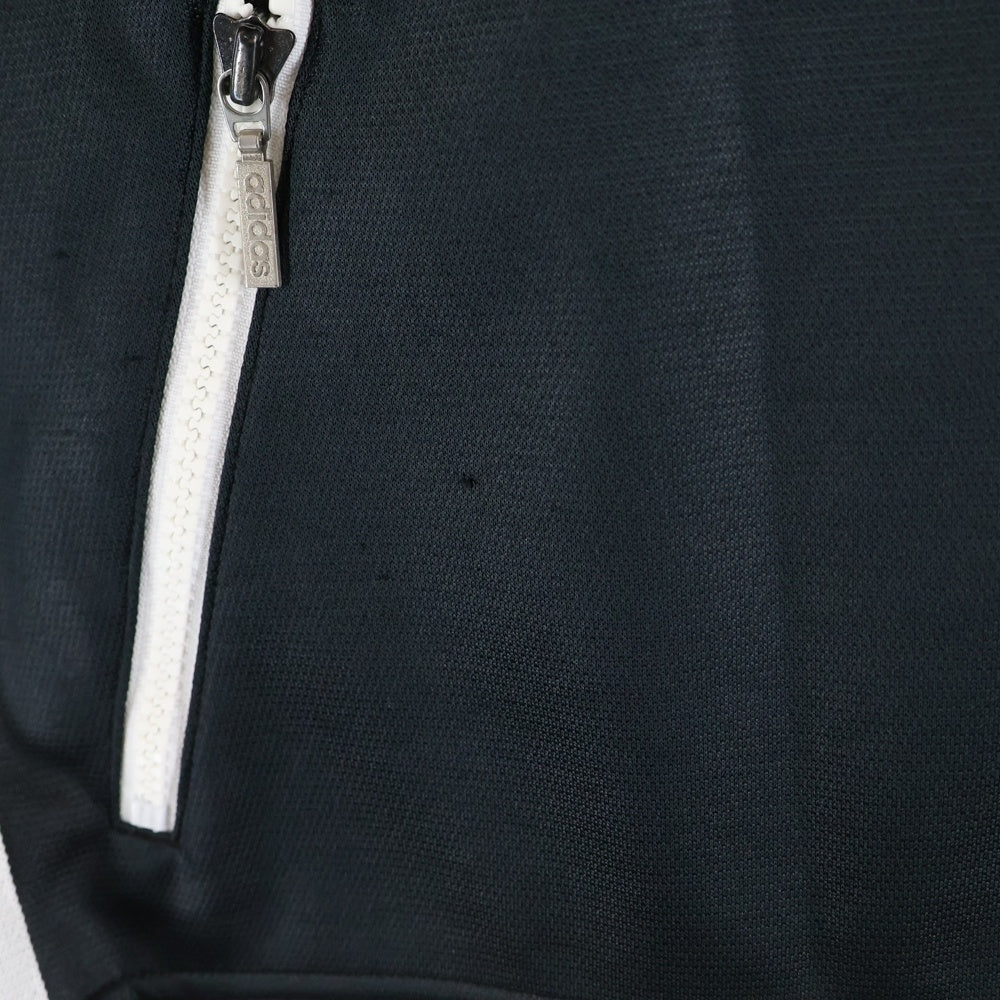 adidas(アディダス) ロゴエンブロイダリー ジップアップベスト ブラック AA-5266