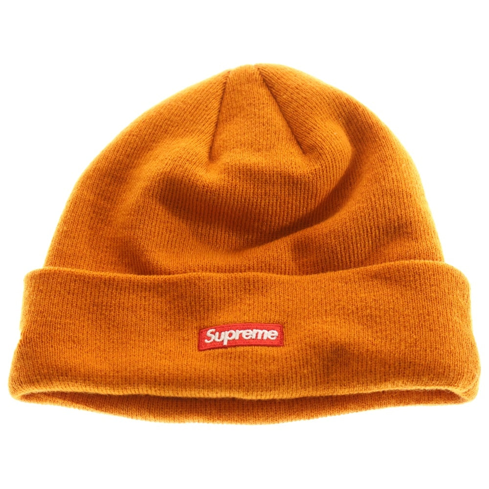 SUPREME(シュプリーム) 17AW ×NEW ERA S Logo Beanie ニューエラ Sロゴ ビーニー ニット帽 帽子 オレンジ