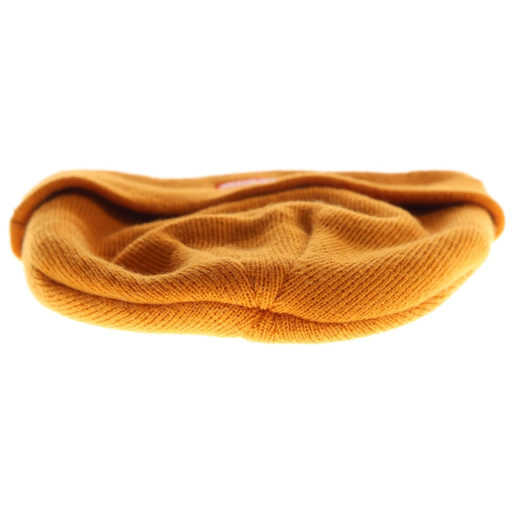 SUPREME(シュプリーム) 17AW ×NEW ERA S Logo Beanie ニューエラ Sロゴ ビーニー ニット帽 帽子 オレンジ