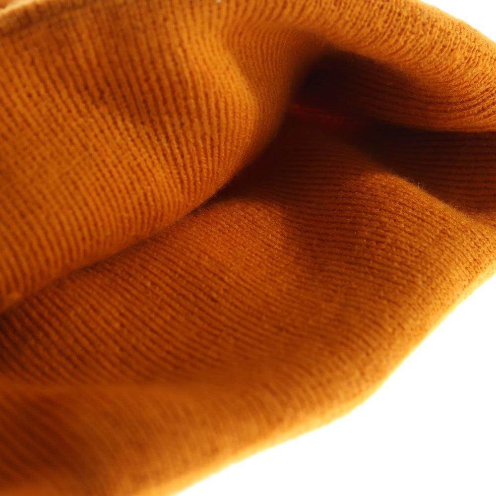 SUPREME(シュプリーム) 17AW ×NEW ERA S Logo Beanie ニューエラ Sロゴ ビーニー ニット帽 帽子 オレンジ