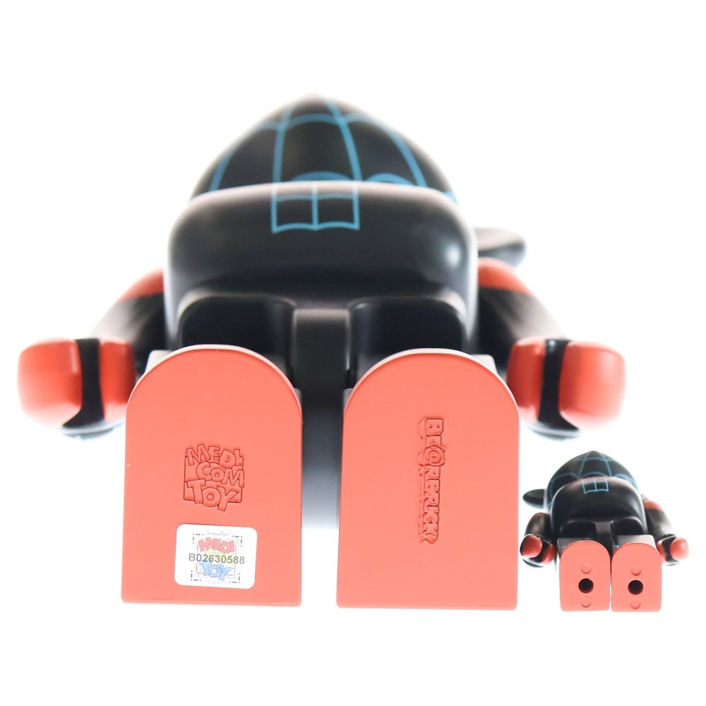 MEDICOM TOY(メディコムトイ) BE@RBRICK SPIDER-MAN Miles Morales ベアブリック スパイダーマン マイルス モアレス フィギュア 人形 ブラック 400%&100%