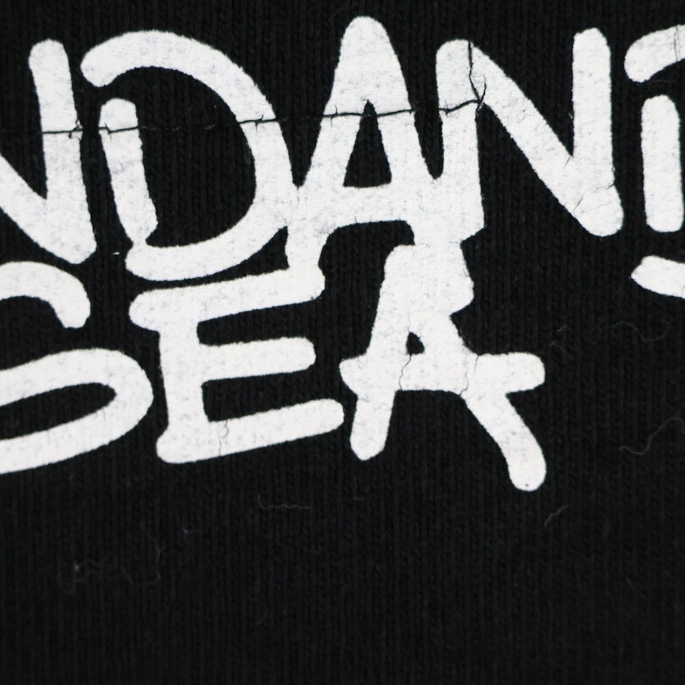 WIND AND SEA(ウィンダンシー) フロントプリント クルーネック長袖Tシャツ カットソー ブラック WDS-C-BTB-24-Q4-01