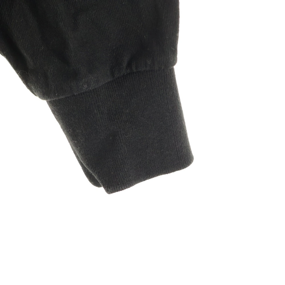 WIND AND SEA(ウィンダンシー) フロントプリント クルーネック長袖Tシャツ カットソー ブラック WDS-C-BTB-24-Q4-01