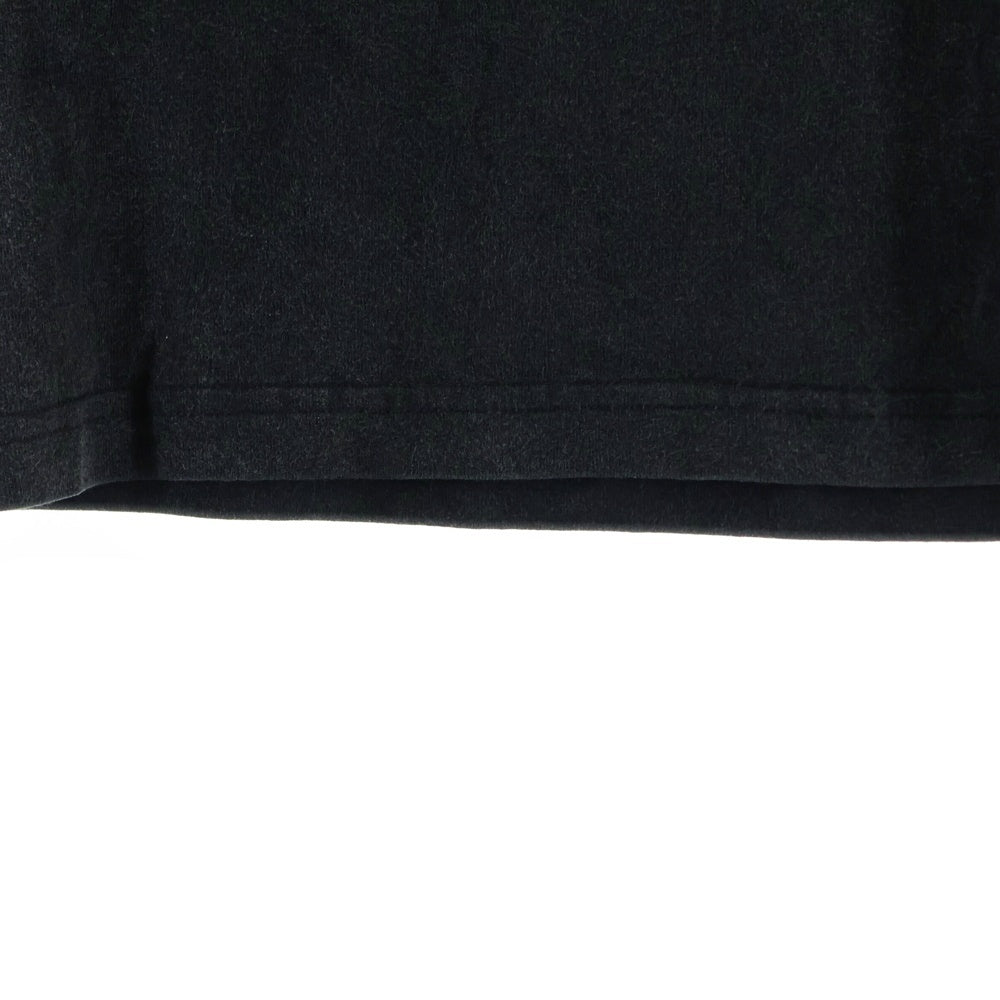 WIND AND SEA(ウィンダンシー) ロゴプリント クルーネック長袖Tシャツ カットソー チャコールグレー WDS-O-GRP-24-Q4-CS-02