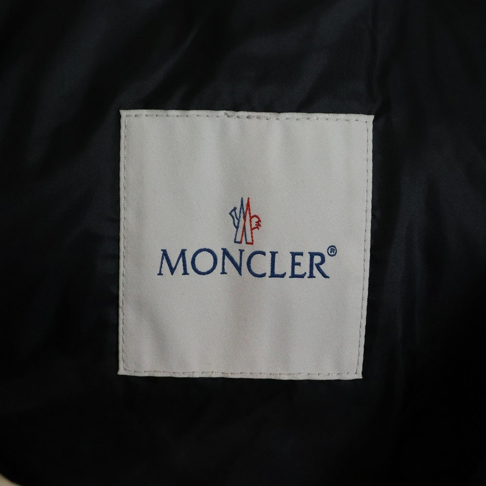 MONCLER(モンクレール) 23AW ×FRAGMENT DESIGN MARSH フラグメント デザイン ダウン ベスト ジップアップ ナイロン ジャケット ホワイト I209U1A00009 M3078