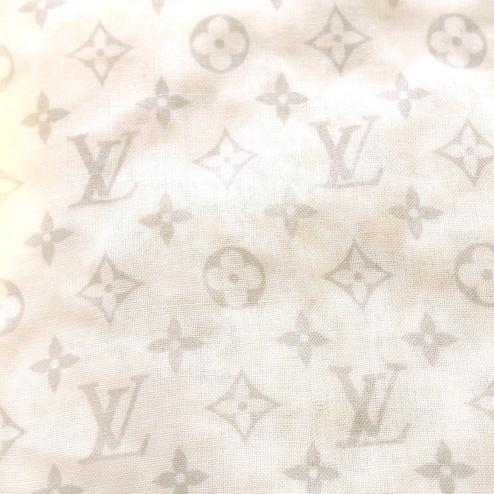 LOUIS VUITTON(ルイヴィトン) 19SS エトール LVレインボー シルク ストール ホワイト MP2316 FF0198