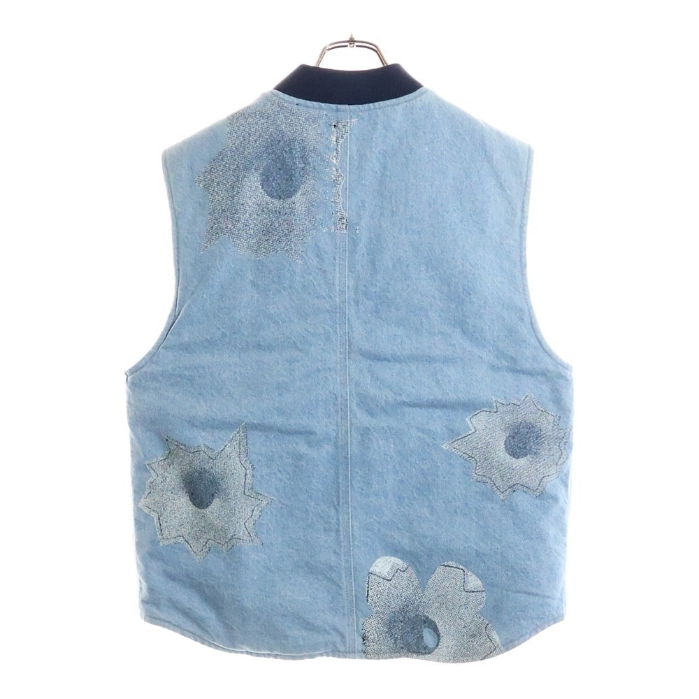SUPREME(シュプリーム) 22SS Nate Lowman Work Vest ネイトローマン デニム ワークベスト インディゴ