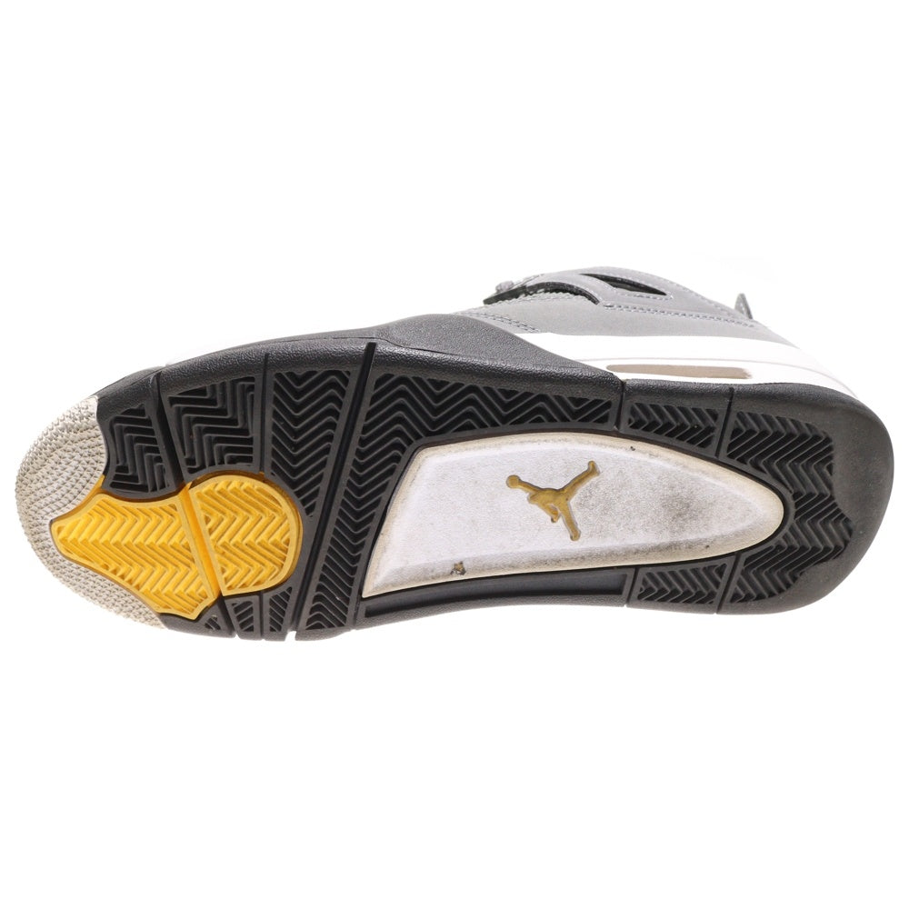 NIKE(ナイキ) AIR JORDAN 4 RETRO COOL GREY エアジョーダン4 レトロ クール グレー ハイカットスニーカー グレー US9.5/27.5cm 308497-007