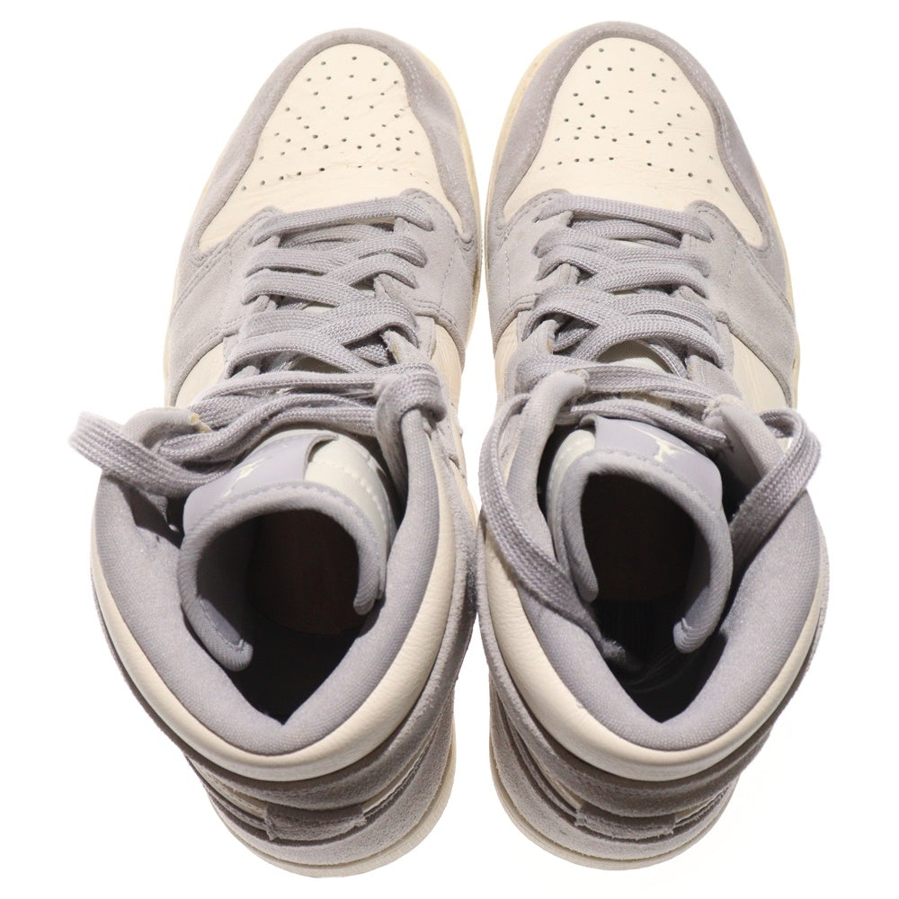 NIKE(ナイキ) WMNS AIR JORDAN 1 1RETRO HIGH ウィメンズ エアジョーダン1 ハイカットスニーカー アイボリー US10.5/27.5cm AH7389-101