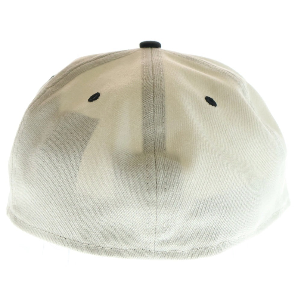 NEW ERA(ニューエラ) ×STUSSY LEAFS ステューシー リーフ ロゴエンブロイダリー ベースボールキャップ 帽子 ホワイト/ブラック 1311076