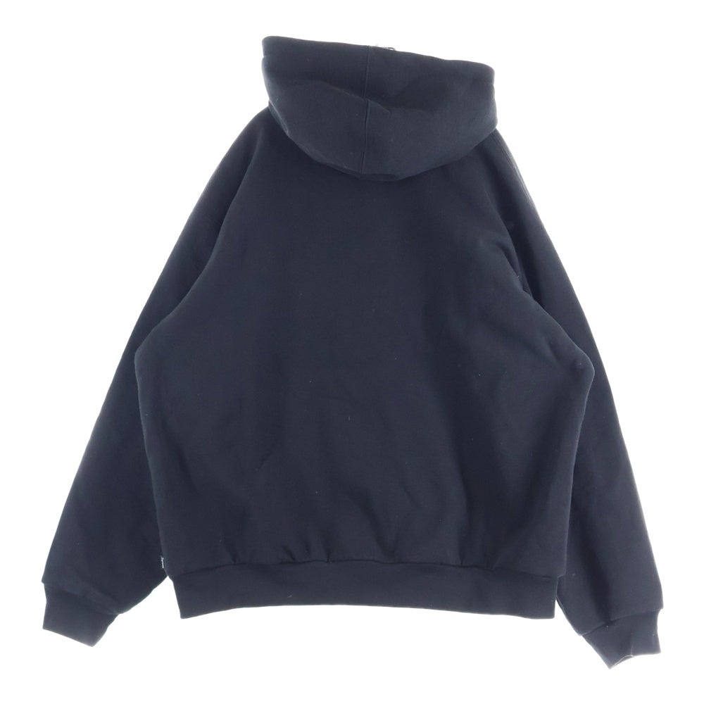 SUPREME(シュプリーム) 24AW Arc Thermal Zip Up Hooded Sweatshirt アーチロゴ サーマルライニング ジップアップパーカー スウェットフーディ ブラック