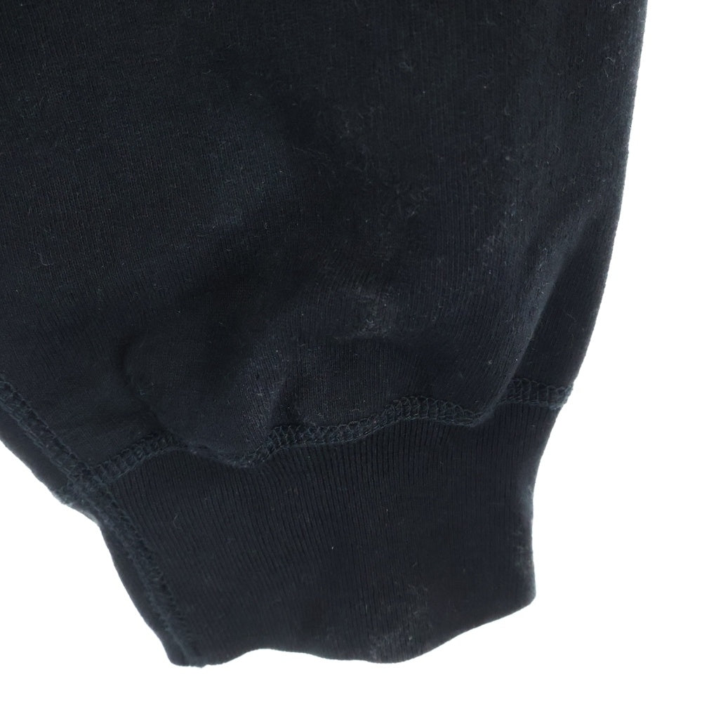 SUPREME(シュプリーム) 22SS Raised Handstyle Hooded Sweatshirt ライズド ハンドスタイル ロゴエンブロイダリー プルオーバープパーカー スウェットフーディ ブラック