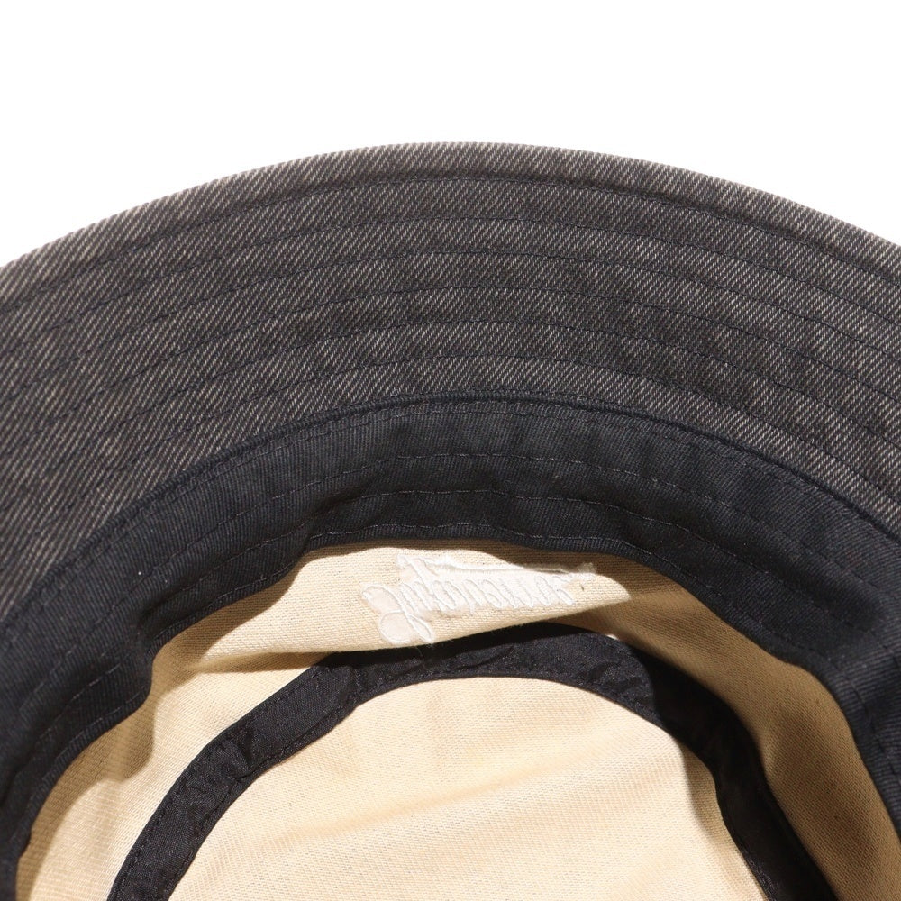 SUPREME(シュプリーム) 21SS Twill Crusher ツイルクラッシャー ロゴエンブロイダリー バケットハット 帽子 バケハ チャコールグレー
