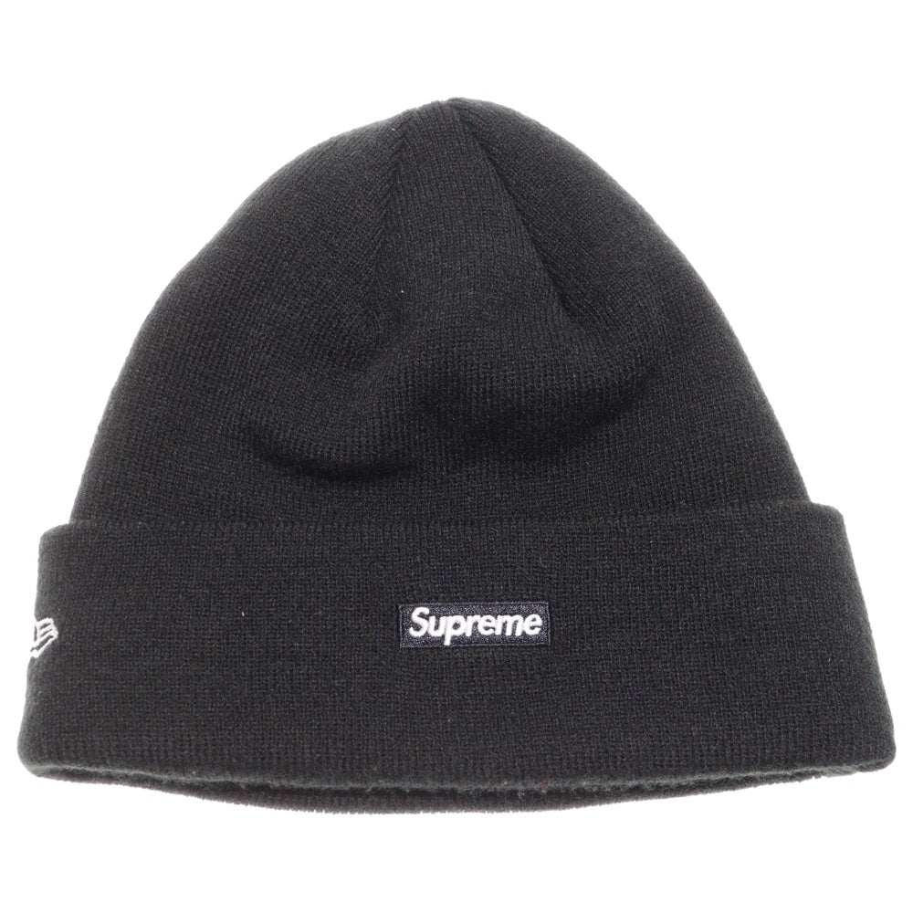 SUPREME(シュプリーム) 21SS ×New Era ×Swarovski S Logo Beanie ニューエラ スワロフスキー Sロゴ ラインストーン ビーニー ニット帽 帽子 ブラック