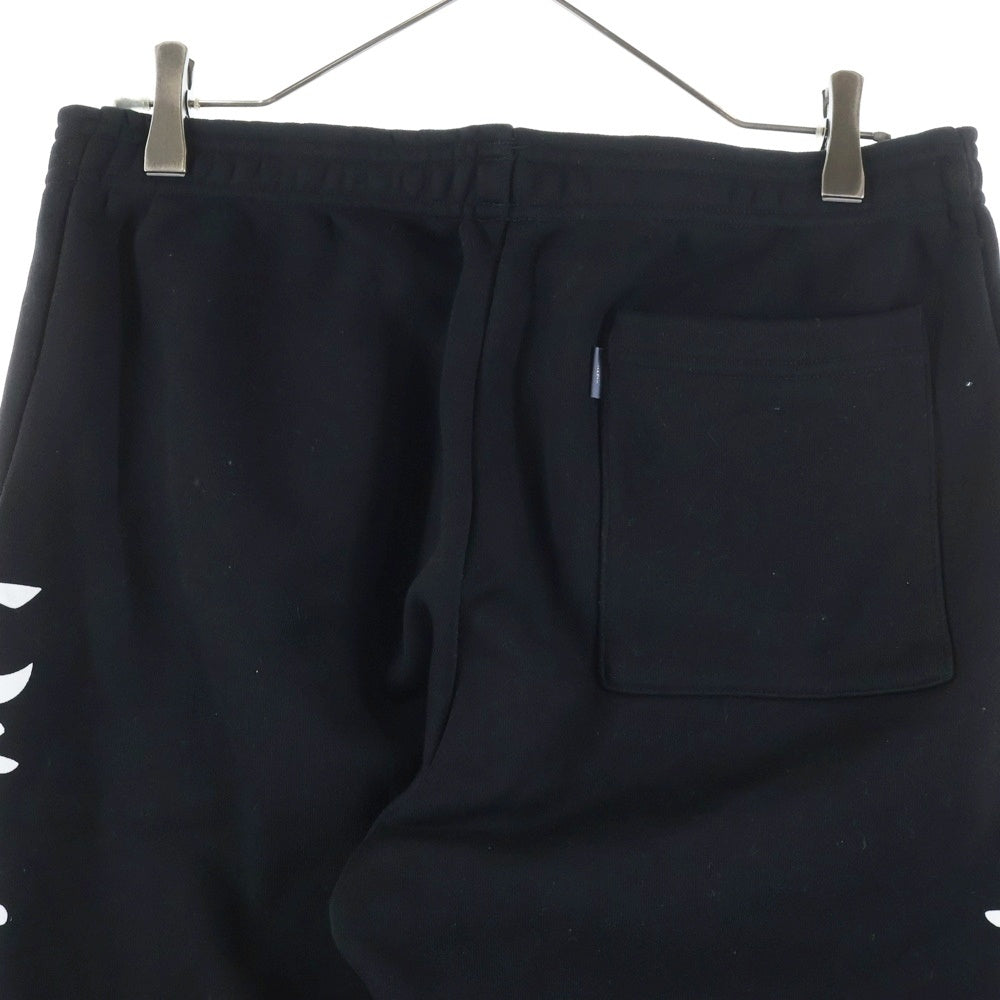 CHALLENGER(チャレンジャー) DRAGON SWEAT PANTS ロゴプリント リブ スウェット パンツ ブラック