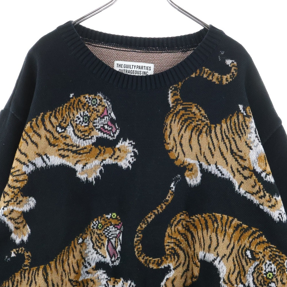 WACKO MARIA(ワコマリア) 24SS ×TIM LEHI JACQUARD SWEATER ティム